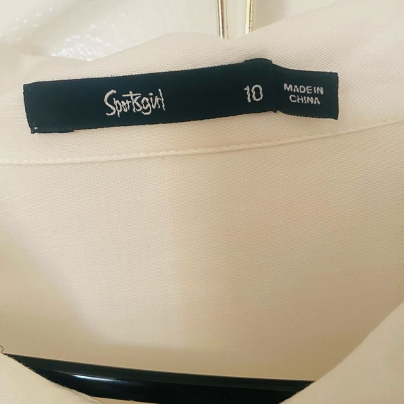 SPORTSGIRL LONGSLEEVE SHIRT DRESS - SIZE 10 - EXCELLENT CONDITION - Picture 4 of 9